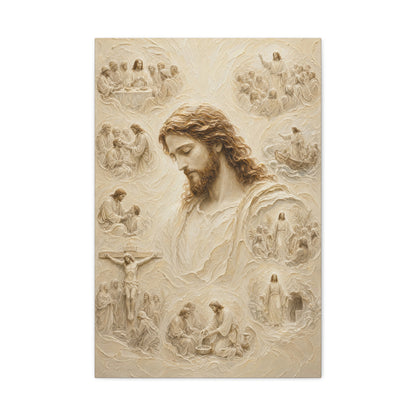 Crowned In Stillness | Ivory Relief