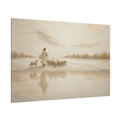 Not One Lost | Ivory Relief - Canvas