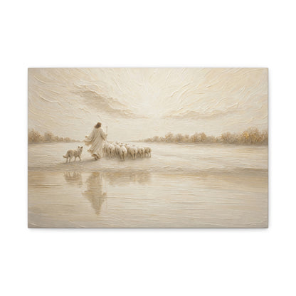 Not One Lost | Ivory Relief - Canvas