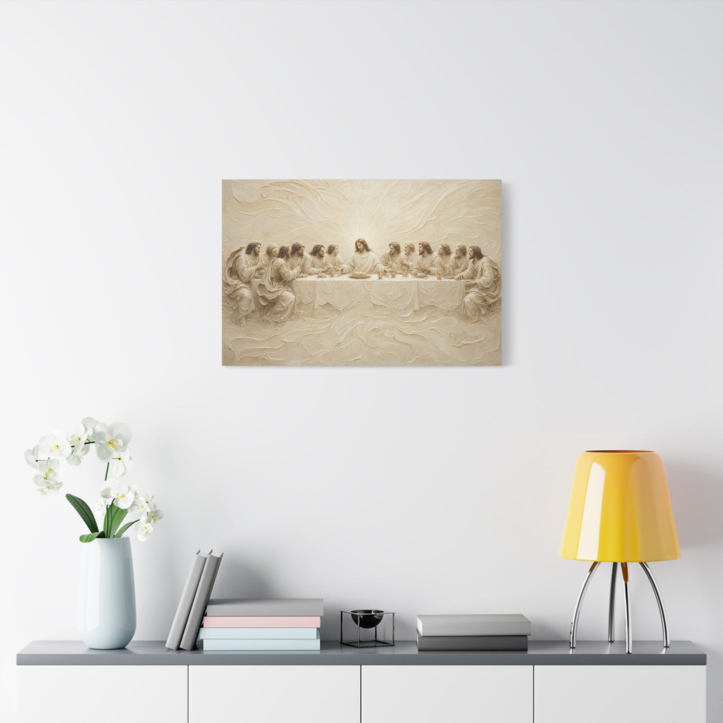 The First Communion | Ivory Relief - Canvas