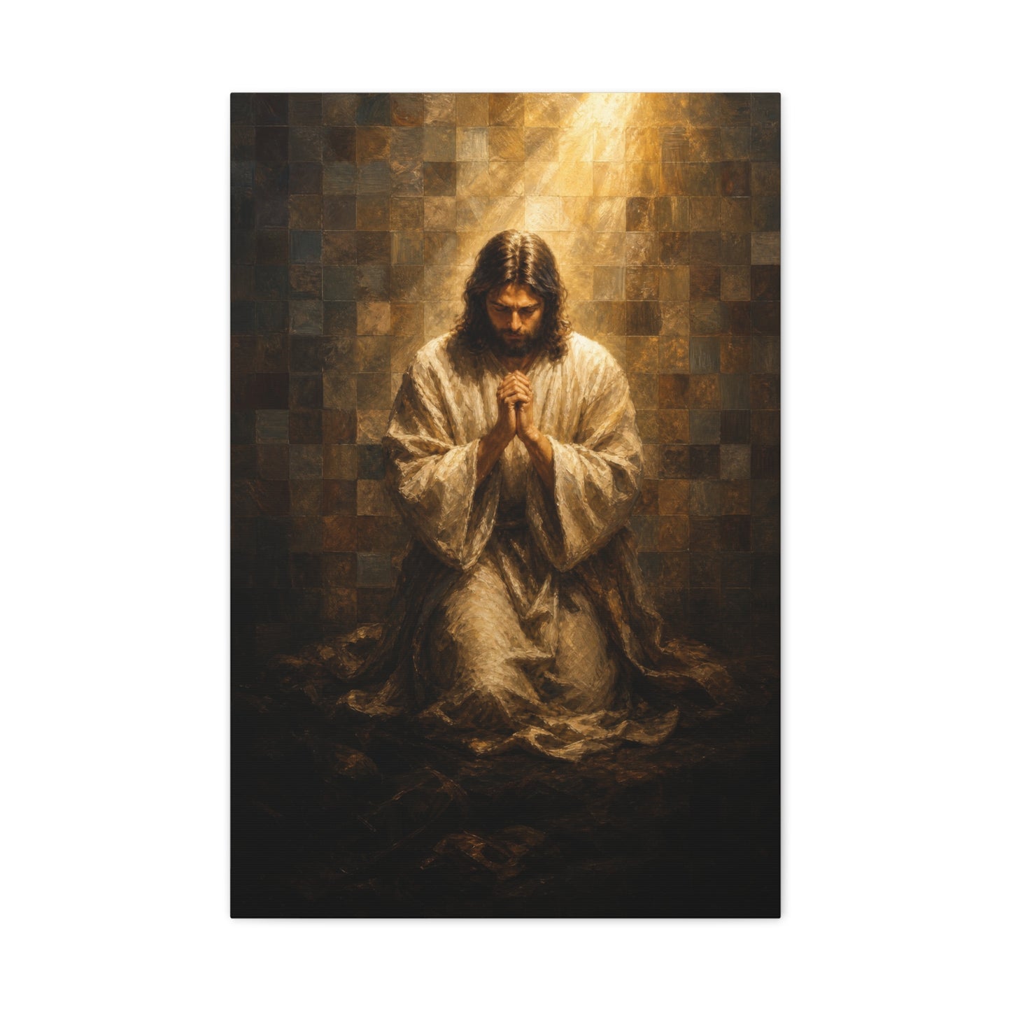 Christ at Vigil | Renaissance Shadow - Canvas