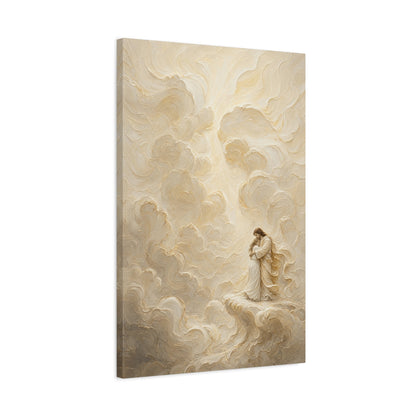 The Homecoming | Ivory Relief - Canvas