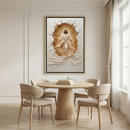 He Has Risen I - Framed Canvas
