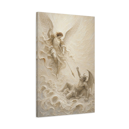 Michael Victorious II | Ivory Relief - Canvas