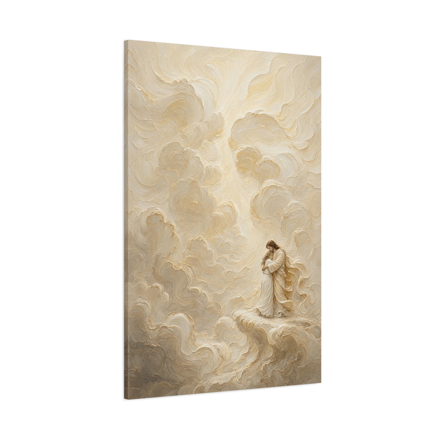 The Homecoming | Ivory Relief - Canvas