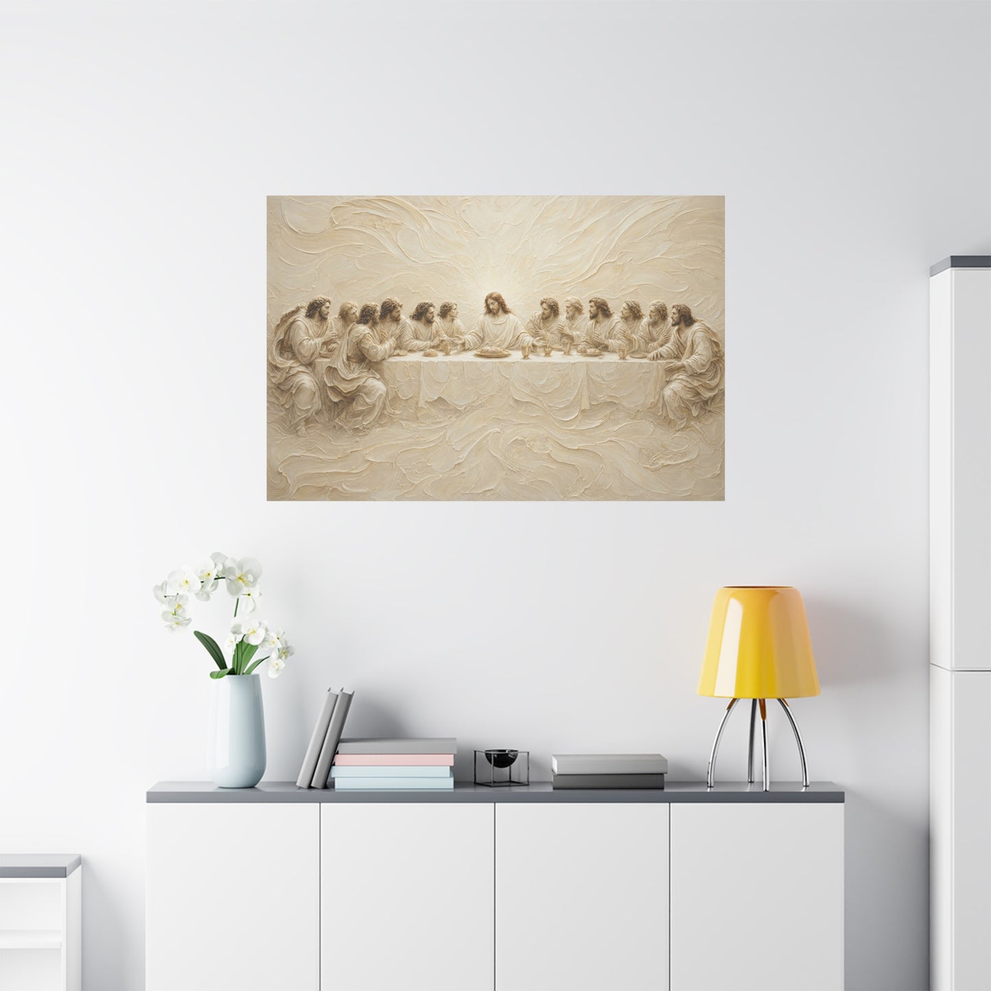 The First Communion | Ivory Relief - Canvas