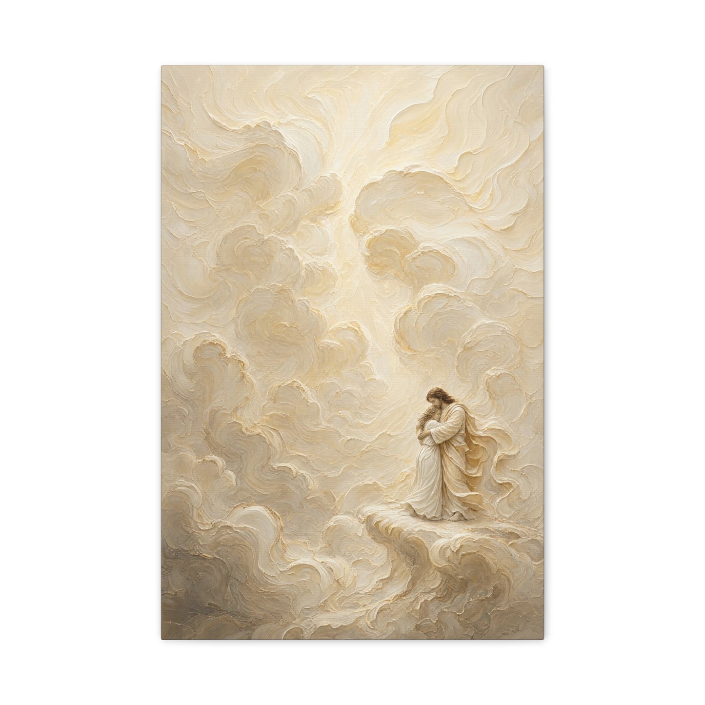 The Homecoming | Ivory Relief - Canvas