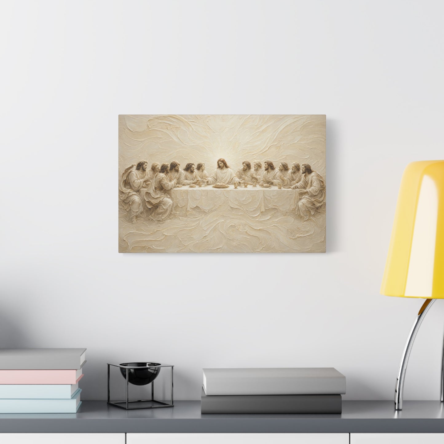 The First Communion | Ivory Relief - Canvas