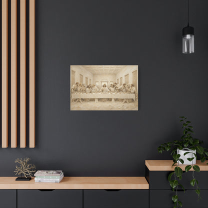 The Last Supper | Ivory Relief - Canvas