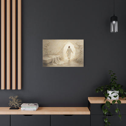 Alive Again | Ivory Relief - Canvas