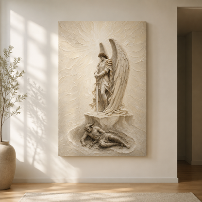 Michael Victorious IV | Ivory Relief