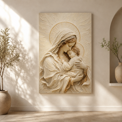 Madonna and Child | Ivory Relief