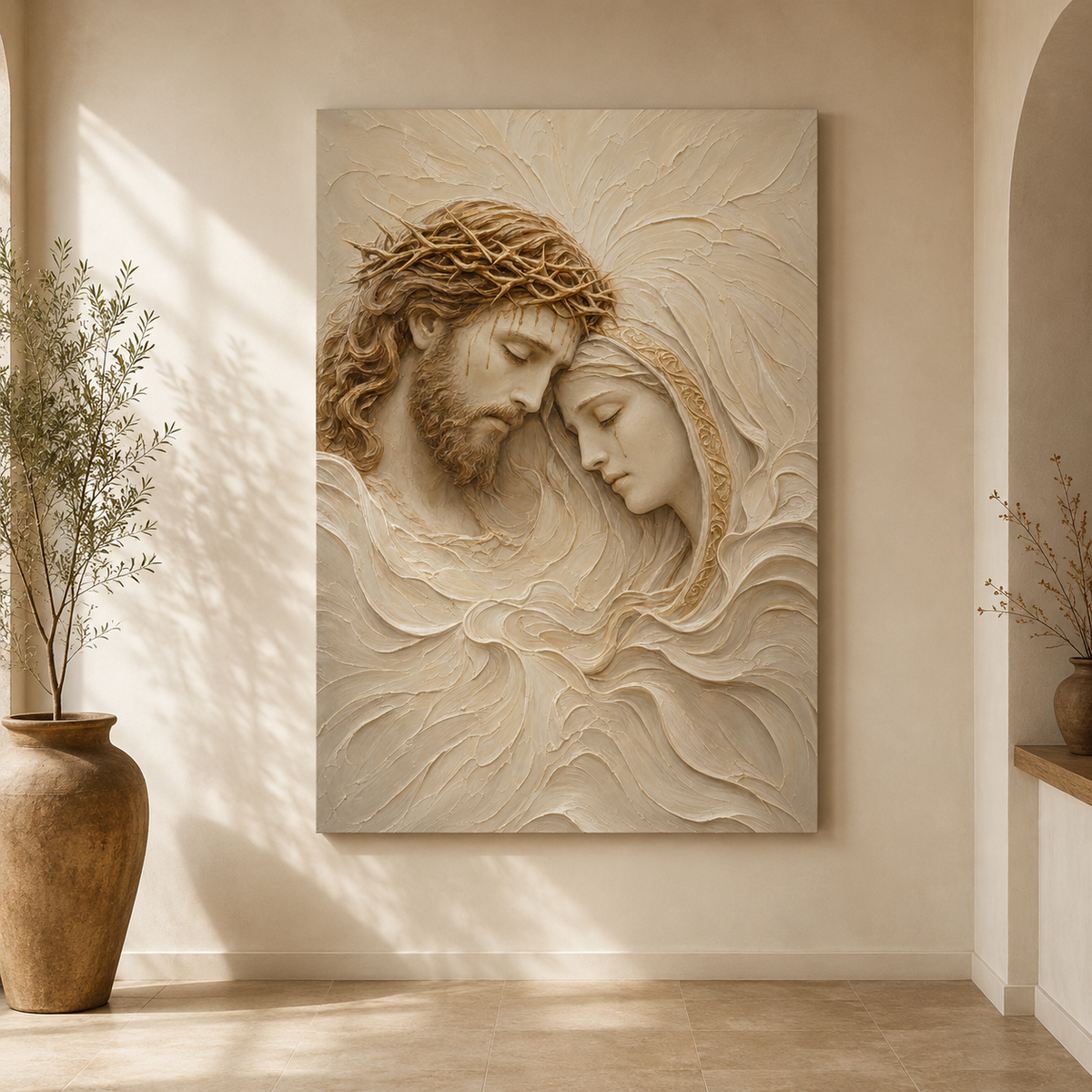 Mother Of Sorrows II | Ivory Relief