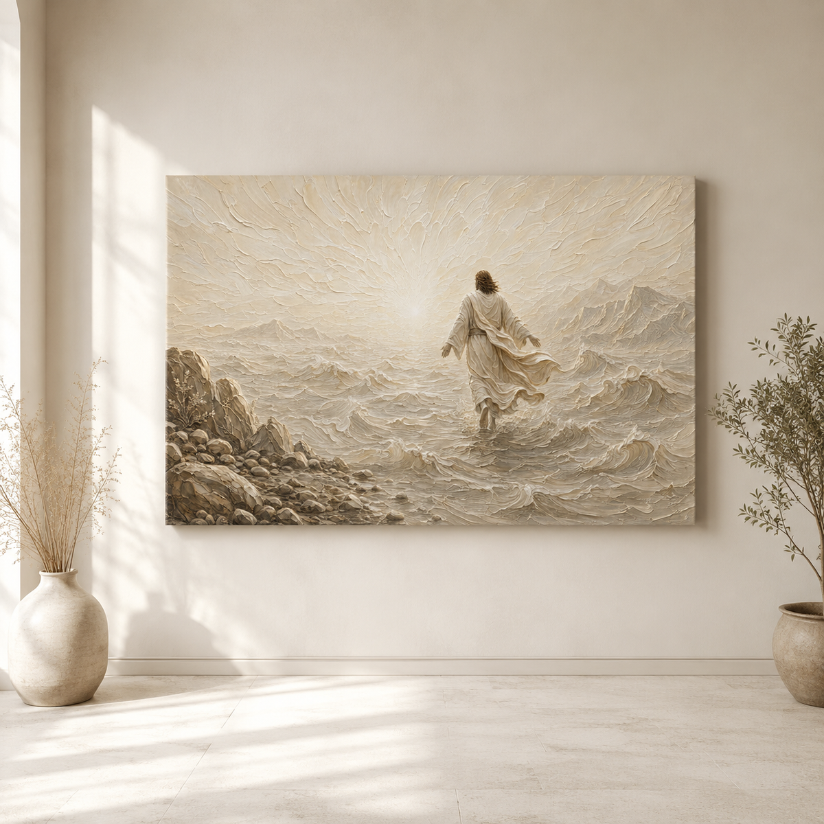 Don't Be Afraid II | Ivory Relief