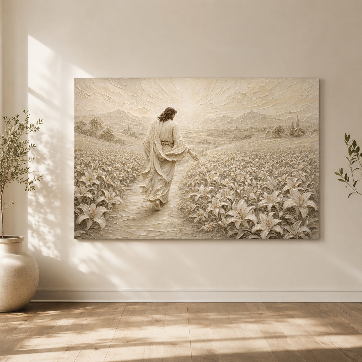 The Lily Path | Ivory Relief