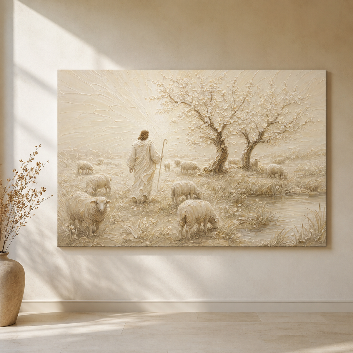 The Gentle Shepherd | Ivory Relief