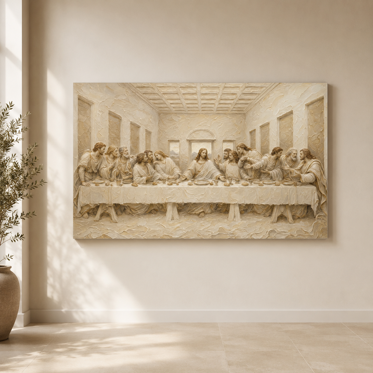 The Last Supper | Ivory Relief