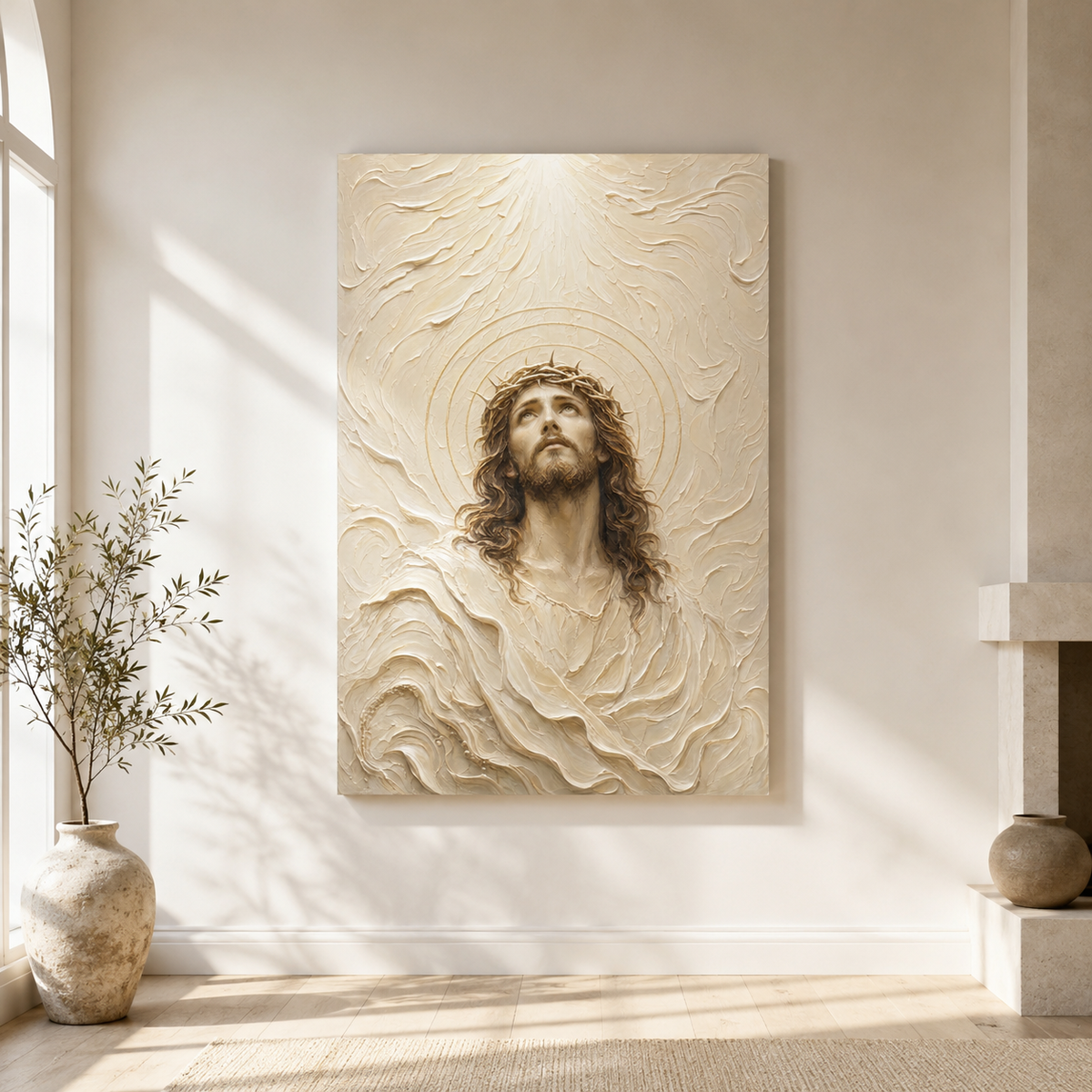 Eyes to Heaven | Ivory Relief