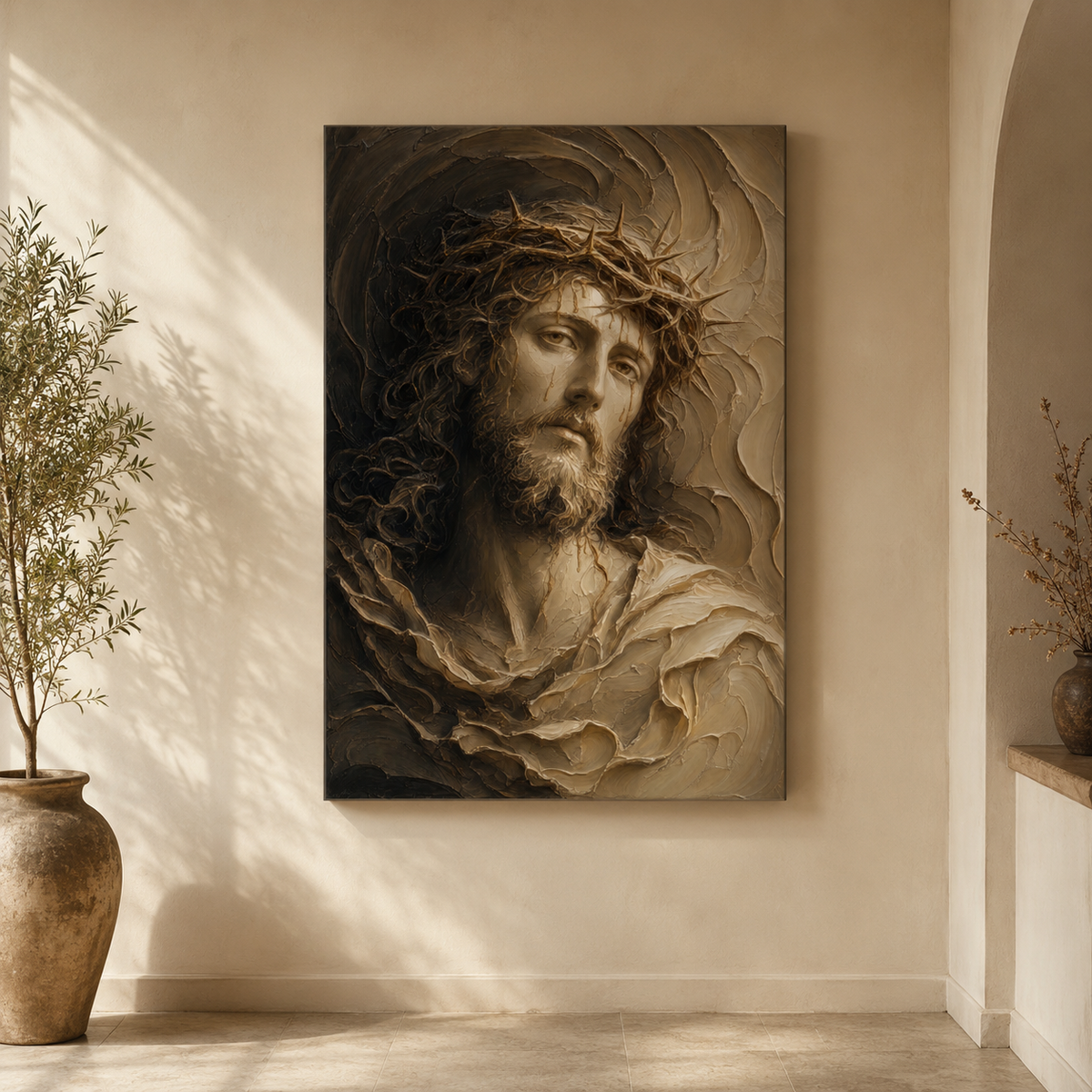 The Steadfast Gaze | Ivory Relief