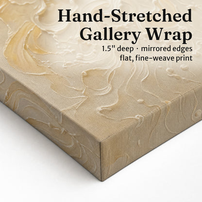 Madonna of Quiet Grace | Cream Impasto