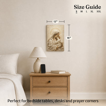 Madonna And Child II | Ivory Relief